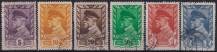 1945/1946, ČSR II, 0381/0386, Výplatní známky: Moskevské vydání  ⊙