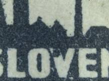 1945, ČSR II, 0355DV, Výplatní známka: Košické vydání - Hlava rudoarmějce a státní znak ✶