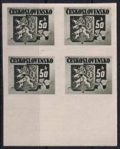 1945, ČSR II, 0363A, Výplatní známky: Bratislavské vydání ✶✶ ⊞ o D
