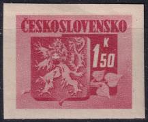 1945, ČSR II, 0365, Výplatní známka: Bratislavské vydání ✶✶  