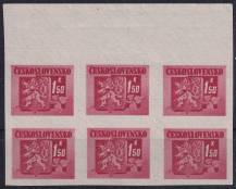 1945, ČSR II, 0365A, Výplatní známka: Bratislavské vydání ✶✶ ⊞ o H