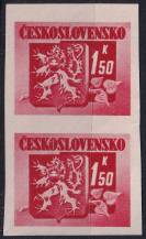 1945, ČSR II, 0365B, Výplatní známka: Bratislavské vydání ✶✶ ⊟
