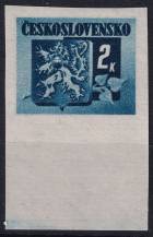 1945, ČSR II, 0366, Výplatní známka: Bratislavské vydání ✶✶  o D