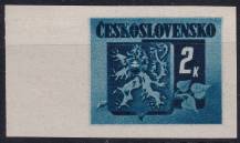 1945, ČSR II, 0366, Výplatní známka: Bratislavské vydání ✶✶  o L