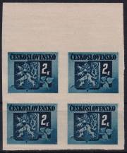1945, ČSR II, 0366A, Výplatní známky: Bratislavské vydání ✶✶ ⊞  o H