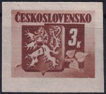 1945, ČSR II, 0368, Výplatní známka: Bratislavské vydání ✶✶  