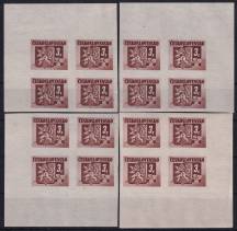 1945, ČSR II, 0368A, Výplatní známky: Bratislavské vydání ✶✶ ⊞ m