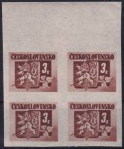 1945, ČSR II, 0368A, Výplatní známky: Bratislavské vydání ✶✶ ⊞ o H