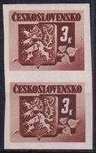 1945, ČSR II, 0368B, Výplatní známky: Bratislavské vydání ✶✶ ⊟ 