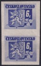 1945, ČSR II, 0370A, Výplatní známka: Bratislavské vydání ✶✶ ⊟