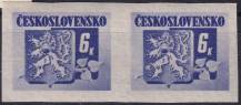 1945, ČSR II, 0370A, Výplatní známka: Bratislavské vydání ✶✶ ⊟
