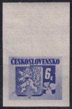 1945, ČSR II, 0370A, Výplatní známka: Bratislavské vydání ✶✶  o H