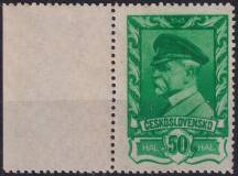 1945, ČSR II, 0384, Výplatní známka: Moskevské vydání  ✶✶  o L