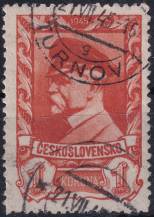 1945, ČSR II, 0385, Výplatní známka: Moskevské vydání  ⊙