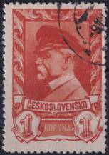 1945, ČSR II, 0385, Výplatní známka: Moskevské vydání  ⊙