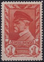 1945, ČSR II, 0385, Výplatní známka: Moskevské vydání  ✶✶
