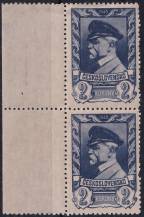 1945, ČSR II, 0386, Výplatní známka: Moskevské vydání  ✶✶  ⊟ o L