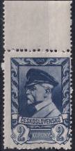 1945, ČSR II, 0386PV+VV, Výplatní známka: Moskevské vydání ✶✶ o H