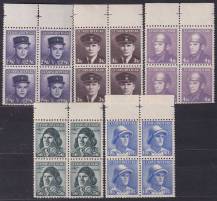 1945, ČSR II, 0387/0402k, Londýnské vydání ✶✶ ⊞ o H