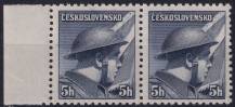 1945, ČSR II, 0387, Londýnské vydání: škpt. P. Řídký ✶✶ ◫ o L