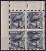 1945, ČSR II, 0387, Londýnské vydání - škpt. P. Řídký ✶ ⊞ L H