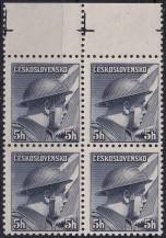 1945, ČSR II, 0387, Londýnské vydání: škpt. P. Řídký (1907-1943) ✶✶ ⊞ o H k
