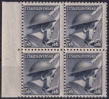 1945, ČSR II, 0387, Londýnské vydání - škpt. P. Řídký ✶ ⊞ o L