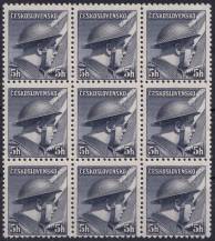 1945, ČSR II, 0387, Výplatní známky: Londýnské vydání - štábní kapitán P. Řídký (1907 - 1943)   ✶✶ ⊞ 