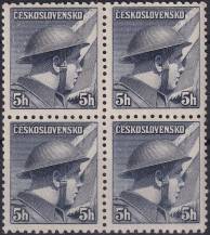 1945, ČSR II, 0387VV, Londýnské vydání: škpt. P. Řídký (1907-1943) ✶✶ ⊞