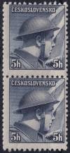 1945, ČSR II, 0387VV, Londýnské vydání: škpt. P. Řídký (1907-1943) ✶✶ ⊟