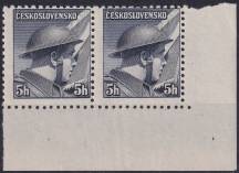 1945, ČSR II, 0387VV, Londýnské vydání: škpt. P. Řídký (1907-1943) ✶✶ ◫ P D