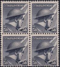 1945, ČSR II, 0387VV, Londýnské vydání: škpt. P. Řídký (1907-1943) ✶✶ ⊞