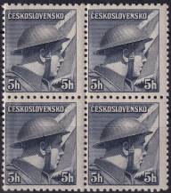 1945, ČSR II, 0387VV, Londýnské vydání: škpt. P. Řídký (1907-1943) ✶✶ ⊞