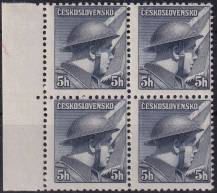 1945, ČSR II, 0387VV, Londýnské vydání: škpt. P. Řídký (1907-1943) ✶✶ ⊞ o L