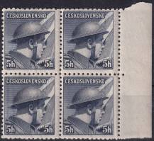 1945, ČSR II, 0387VV, Londýnské vydání: škpt. P. Řídký (1907-1943) ✶✶ ⊞ o P