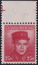 1945, ČSR II, 0390, Londýnské vydání: npor. S. Zimprich (1916-1942) ✶✶ + o H