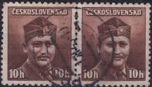 1945, ČSR II, 0388, Londýnské vydání: mjr. Dr. M. Novák (1906-1944) ⊙ ◫