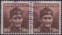 1945, ČSR II, 0388, Londýnské vydání: mjr. Dr. M. Novák (1906-1944) ⊙ ◫