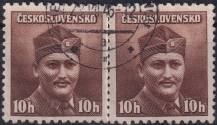 1945, ČSR II, 0388, Londýnské vydání: mjr. Dr. M. Novák (1906-1944) ⊙ ◫
