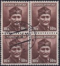 1945, ČSR II, 0388, Londýnské vydání: mjr. Dr. M. Novák (1906-1944) ⊙ ⊞