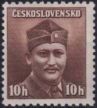 1945, ČSR II, 0388, Londýnské vydání: mjr. Dr. M. Novák ✶✶
