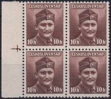 1945, ČSR II, 0388+, Londýnské vydání: mjr. Dr. M. Novák (1906-1944) ✶✶ ⊞ o L