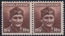 1945, ČSR II, 0388, Londýnské vydání: mjr. Dr. M. Novák ✶✶ ◫