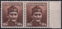 1945, ČSR II, 0388, Londýnské vydání: mjr. Dr. M. Novák ✶✶ ◫ o P