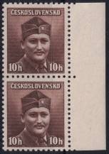 1945, ČSR II, 0388, Londýnské vydání: mjr. Dr. M. Novák ✶✶ ⊟ o P