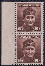 1945, ČSR II, 0388, Londýnské vydání: mjr. Dr. M. Novák ✶✶ ⊟ o L