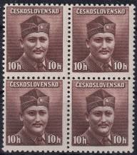 1945, ČSR II, 0388, Londýnské vydání - mjr. Dr. M. Novák ✶ ⊞