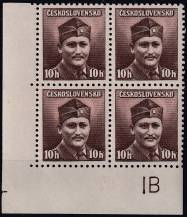 1945, ČSR II, 0388DČ, Londýnské vydání: mjr. Dr. M. Novák (1906-1944) ✶✶ ⊞ L D