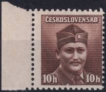 1945, ČSR II, 0388VV, Londýnské vydání: mjr. Dr. M. Novák (1906-1944) ✶✶ o L
