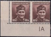 1945, ČSR II, 0388VVDČ, Londýnské vydání: mjr. Dr. M. Novák (1906-1944) ✶✶ ◫ L D